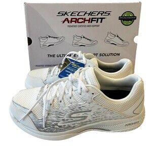 Womens Skechers Relaxed Fit Size 9 Viper Court Pickleball NEW 172070-WHT White